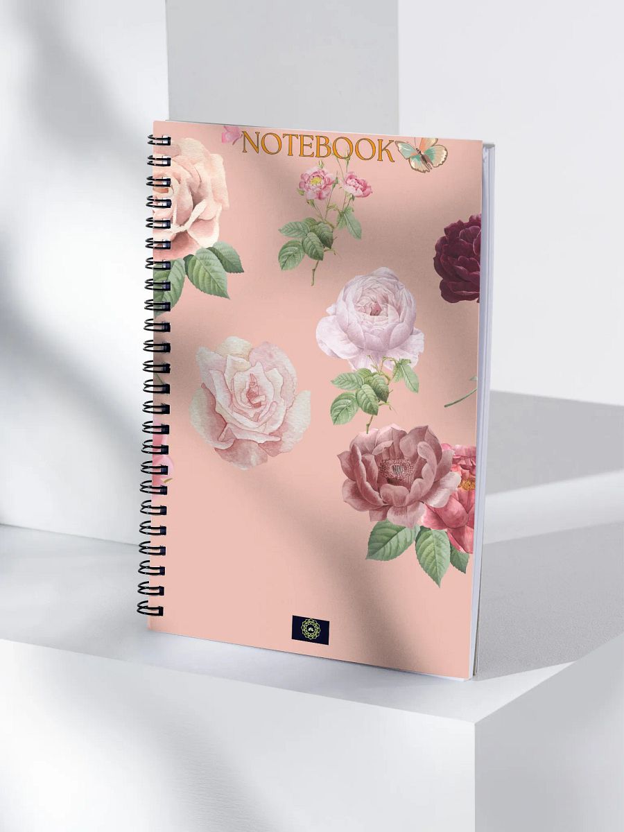 Rose Garden Spiral Notebook product image (4)
