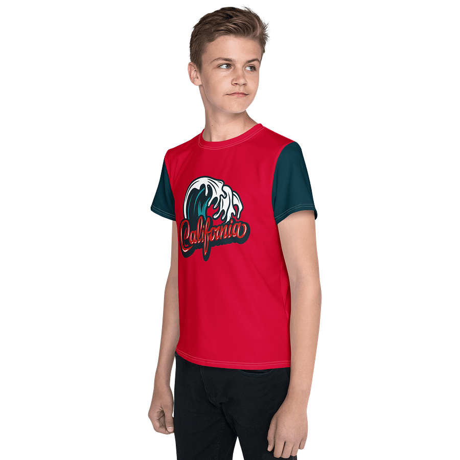 California Wave Graphic T-Shirt | For Teens Who Love the Beach product image (4)