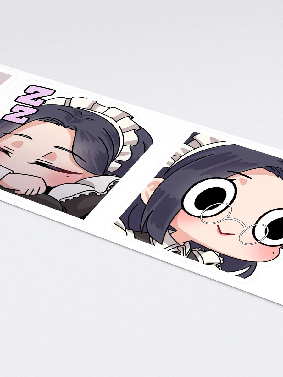 Maid Memoria Chibi Sticker Set B (4-in-1) product image (4)