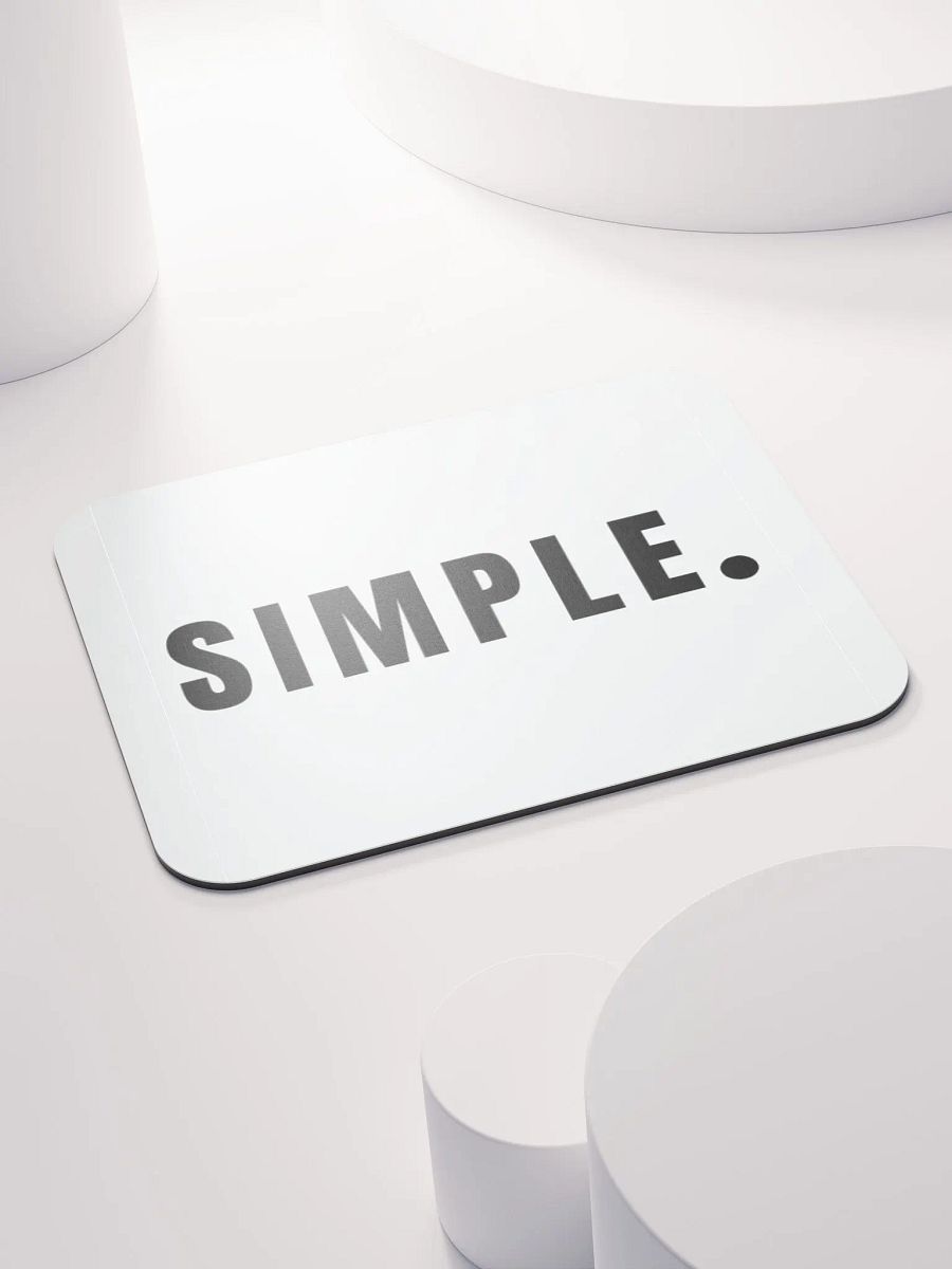 Bold & Simple Mouse Pad product image (3)