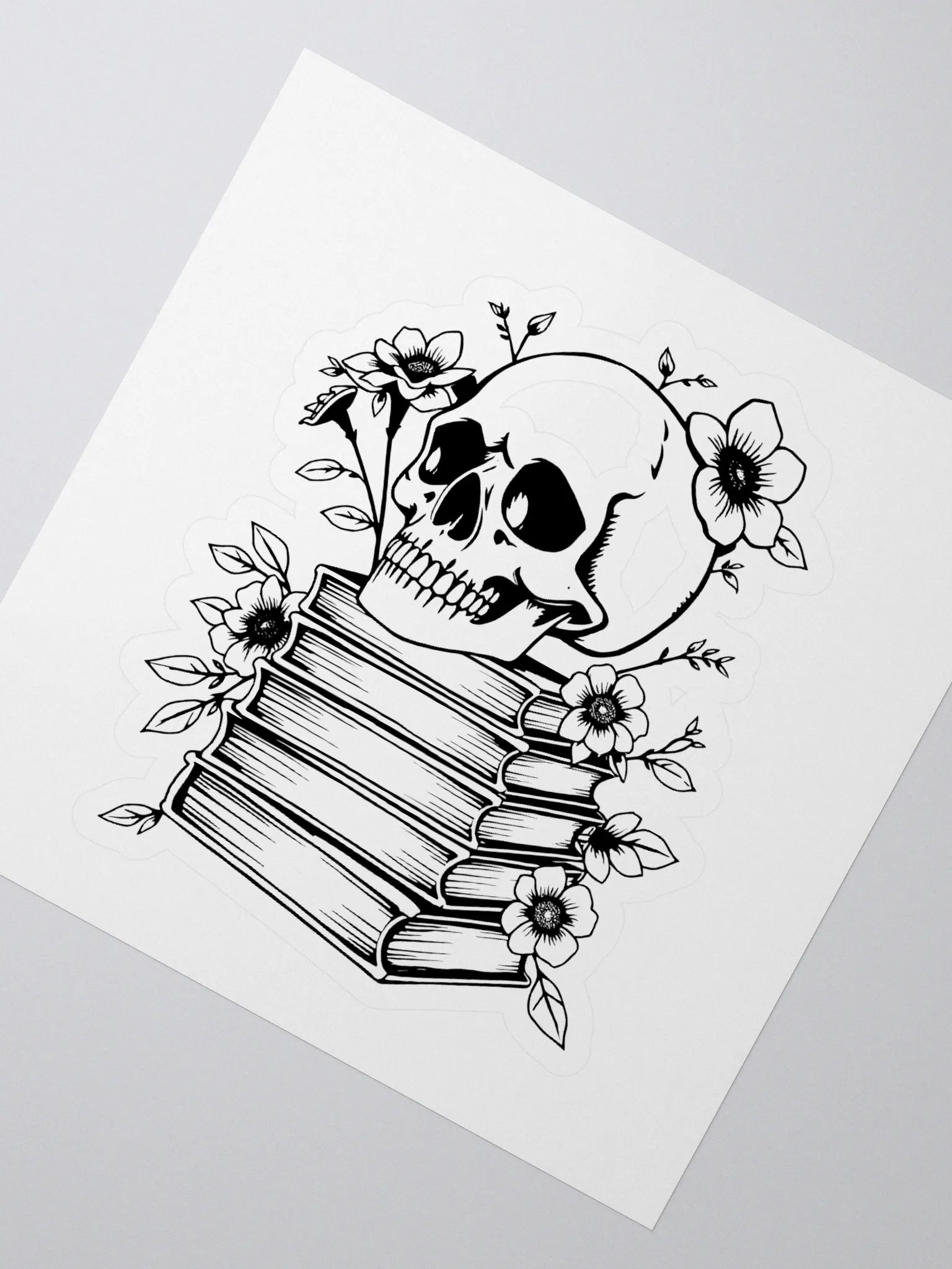 Book Lover Kiss Cut Sticker product image (2)