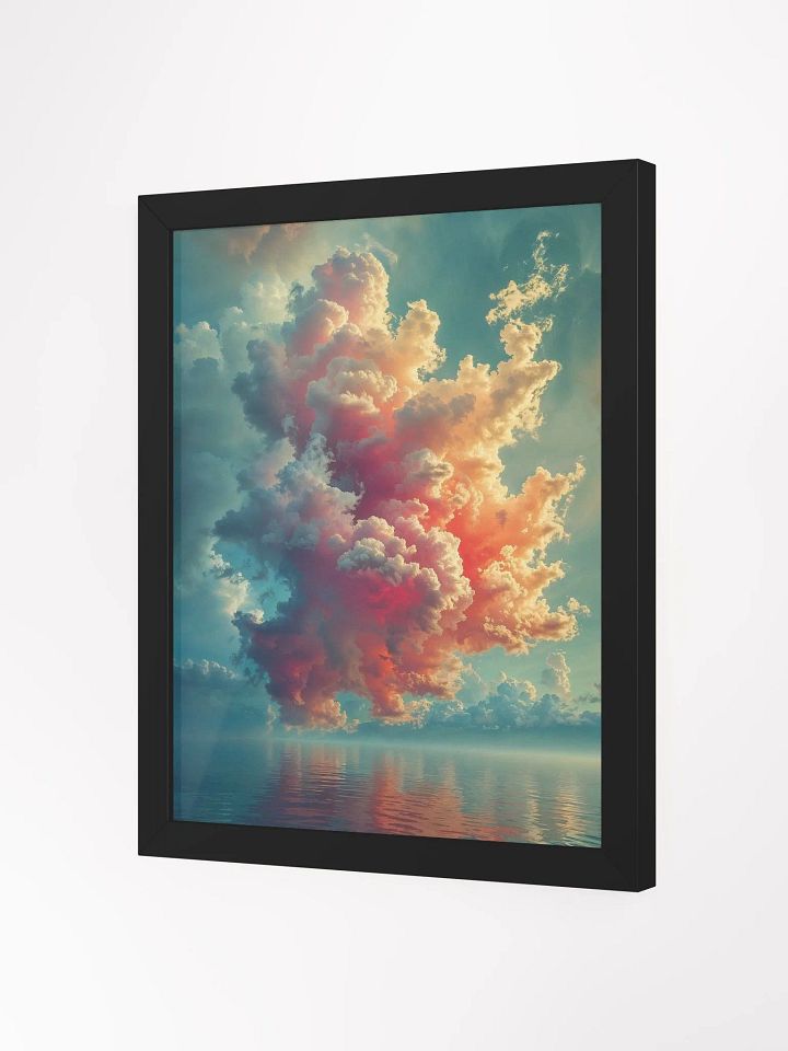 Vibrant Cloud Reflections Framed Print product image (12)