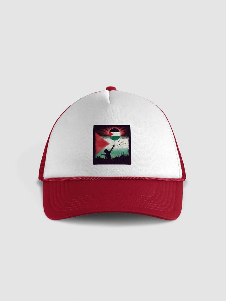 Freedom Flag Trucker Hat | free palestina product image (10)