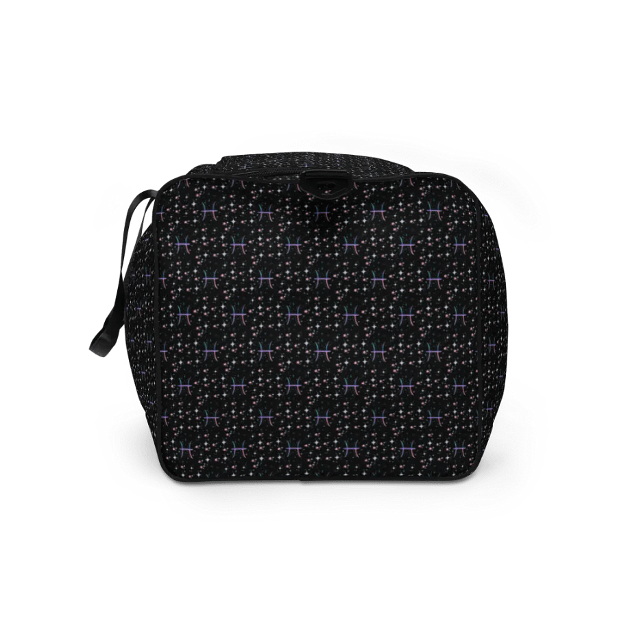 Pisces, Pastel Pisces Glyph, Duffel Bag product image (9)