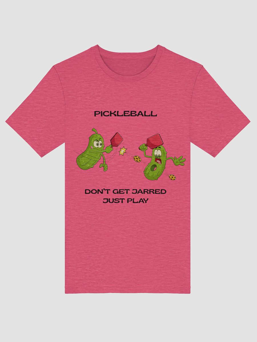Pickleball Don't Get Jarred Just Play Supersoft T-Shirt product image (45)