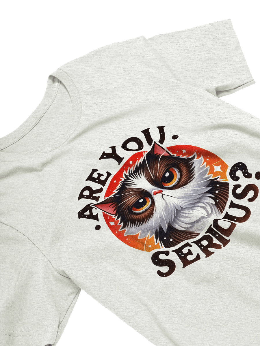 Serious Cat Grumpy T-Shirt product image (3)