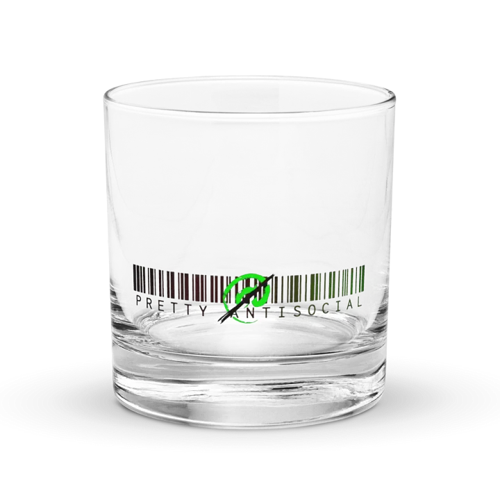 Pretty AntiSocial Barcode Rocks Glass product image (1)
