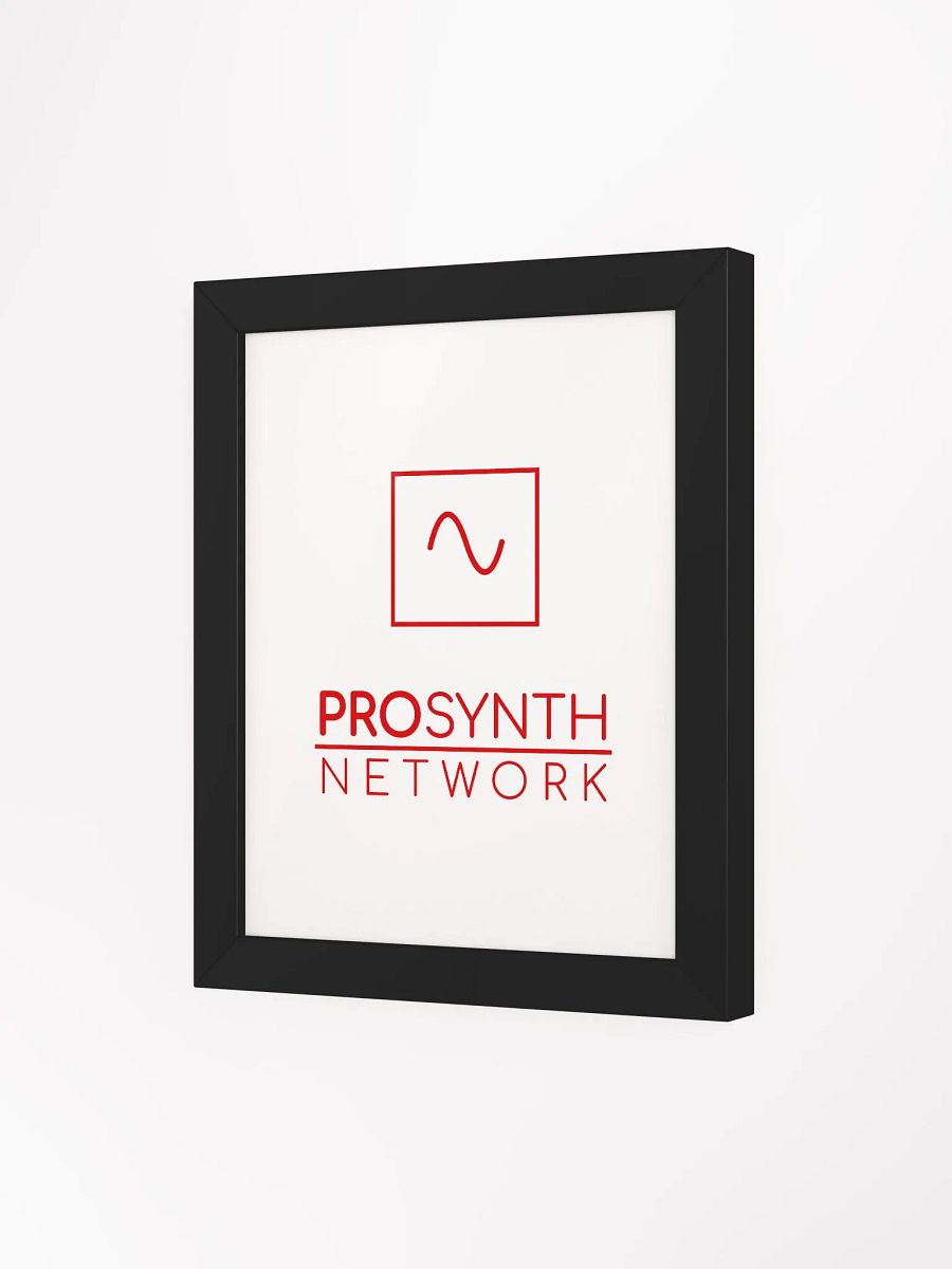 Pro Synth Network Framed Matte Poster product image (94)