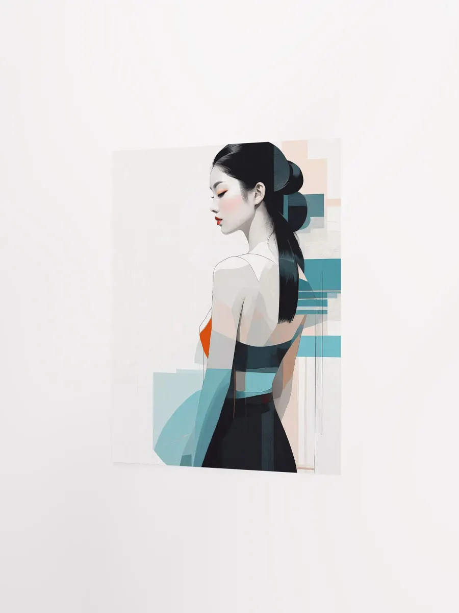Touch of Blue - Poster - Small and Standard Sizes - 8x10-11x14-12x16-16x20 Inches product image (5)