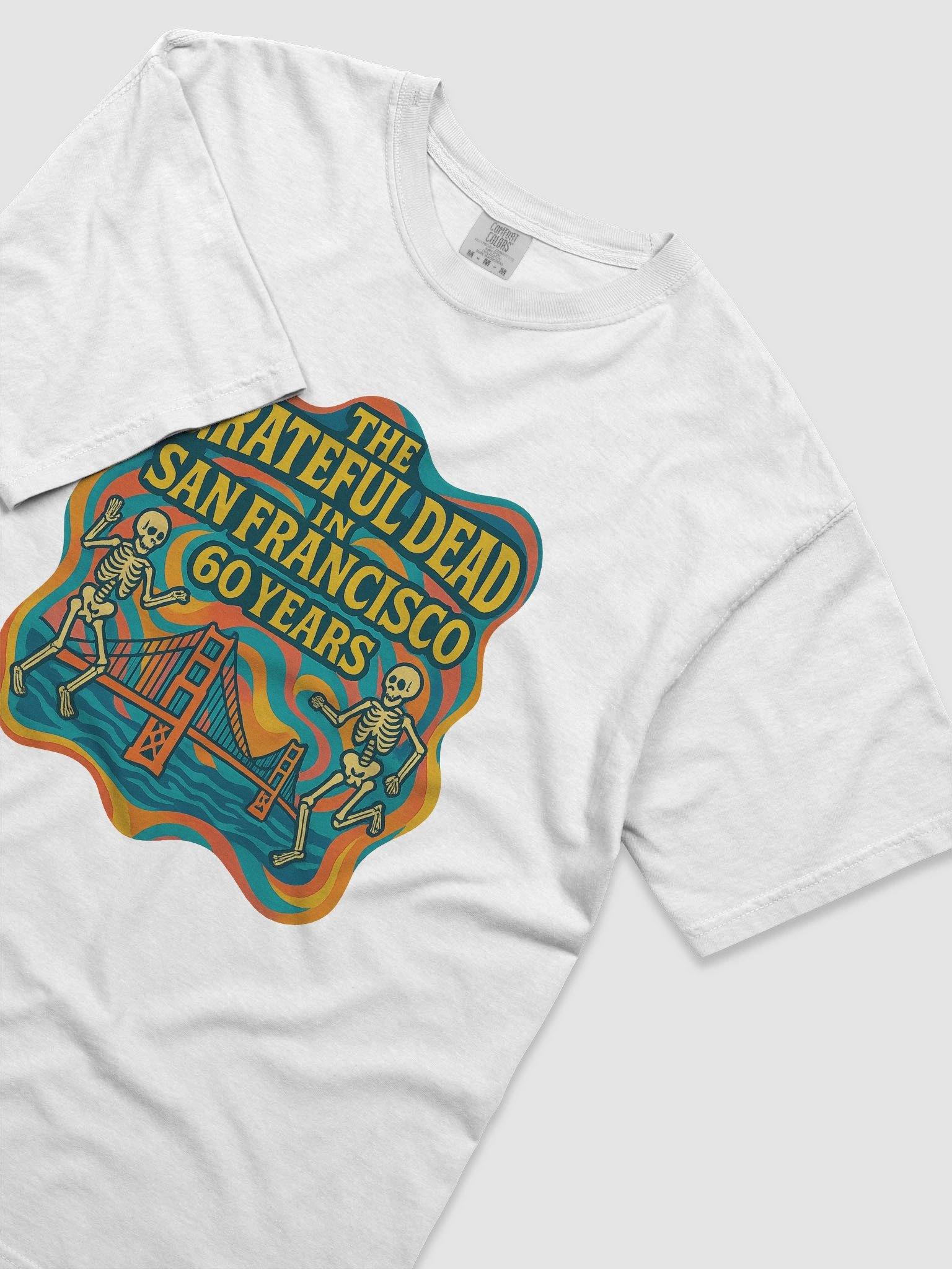 Grateful Dead 60 in S.F. Skeleton Dance T-Shirt product image (38)