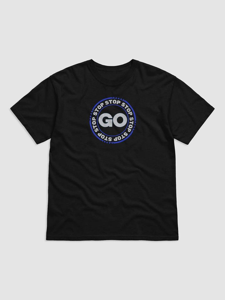 GO/STOP Circular Emblem T-Shirt product image (6)