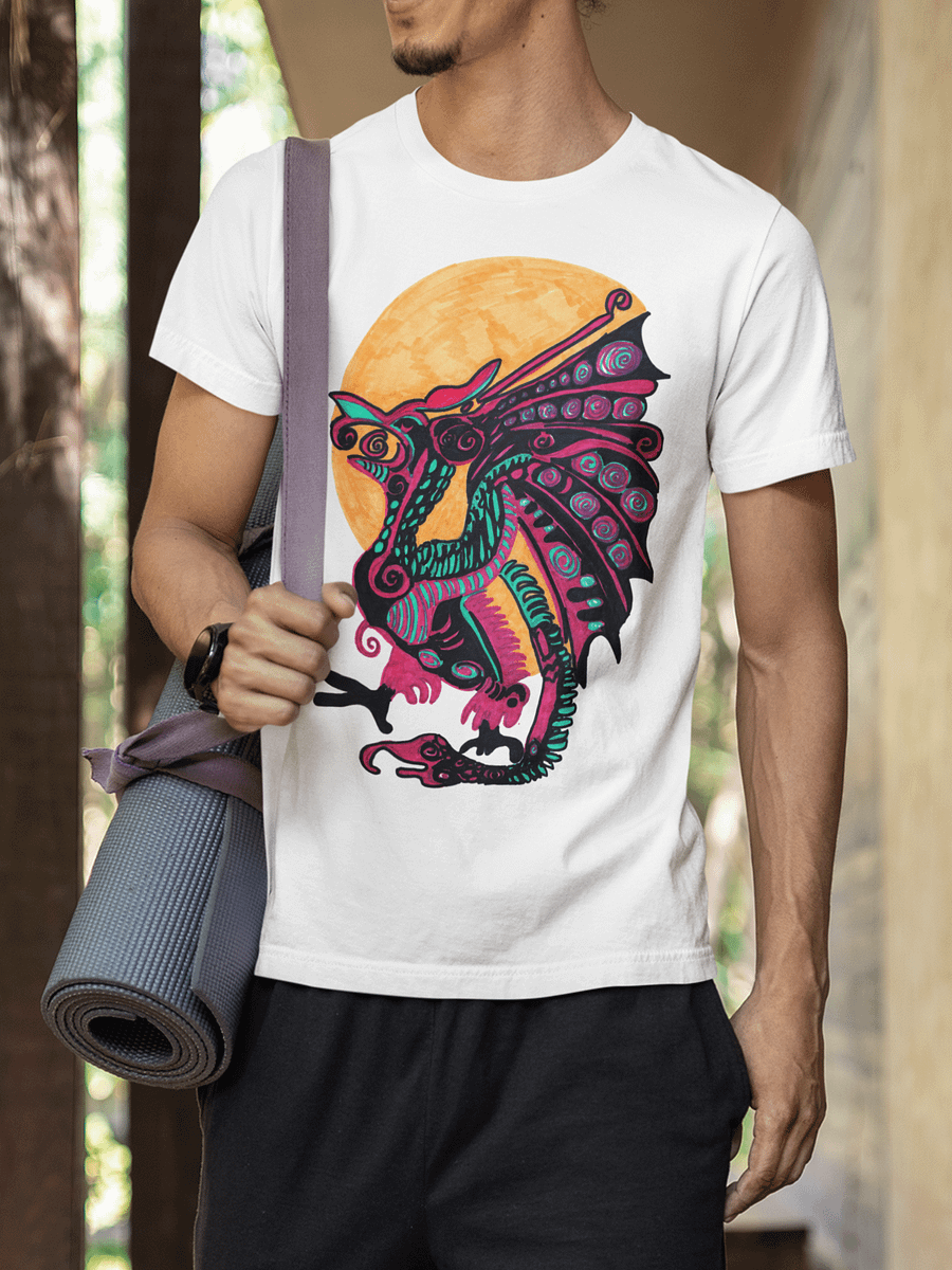 Mystic Dragon Unisex Organic T-Shirt product image (30)