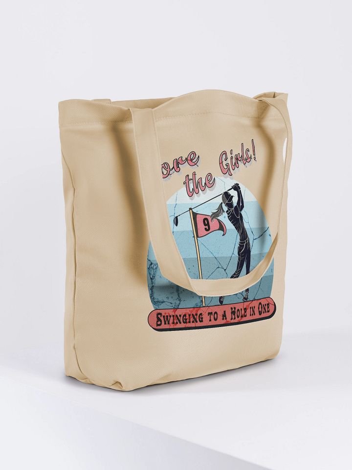 Fore The Girls Swinging To A Hole In One Golfing Eco Tote Bag product image (4)