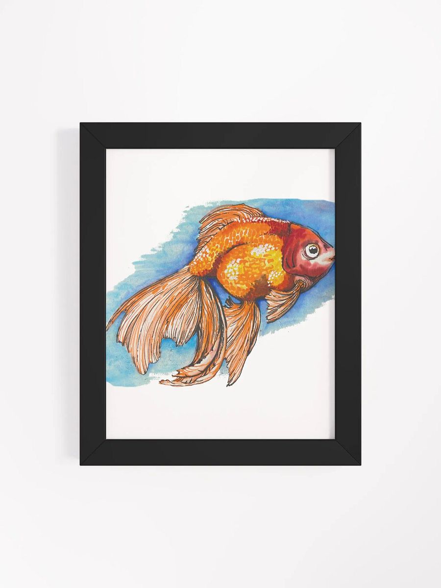 Ethereal Goldfish Dreamscape Poster product image (66)