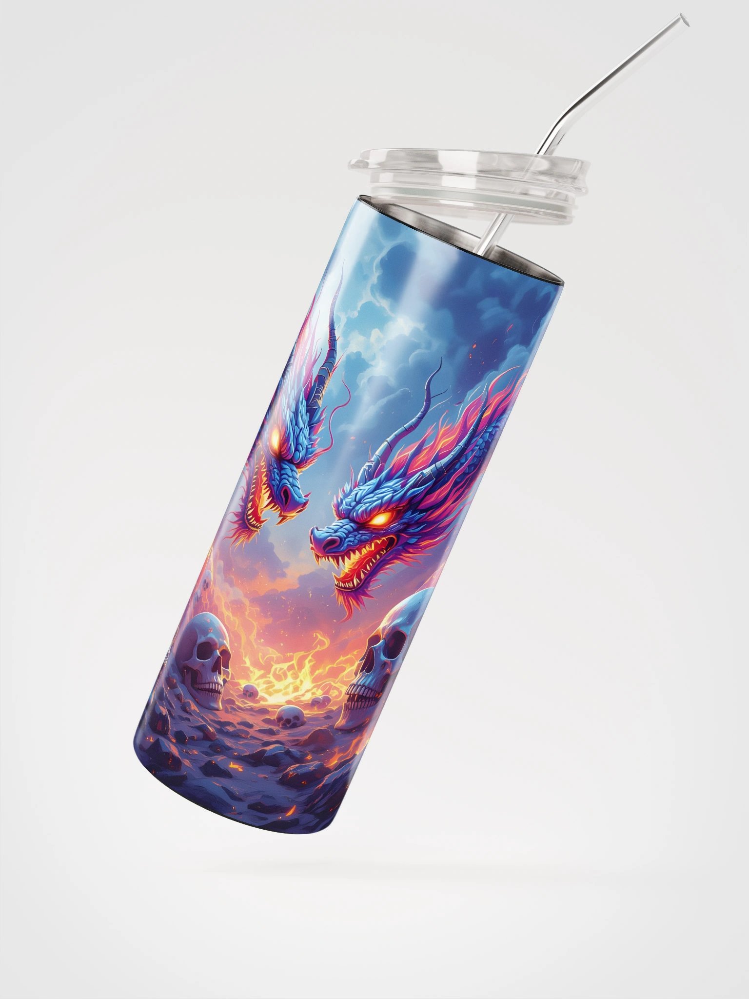 Dragon Duel Stainless Steel Tumbler product image (2)