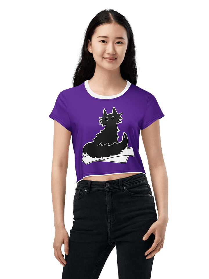 my DOCUMENTS crop tee product image (1)