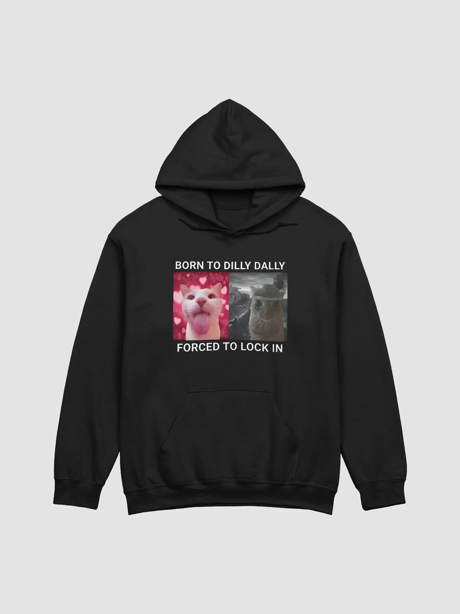 Born To Dilly Dally Forced To Lock In Hoodie product image (1)