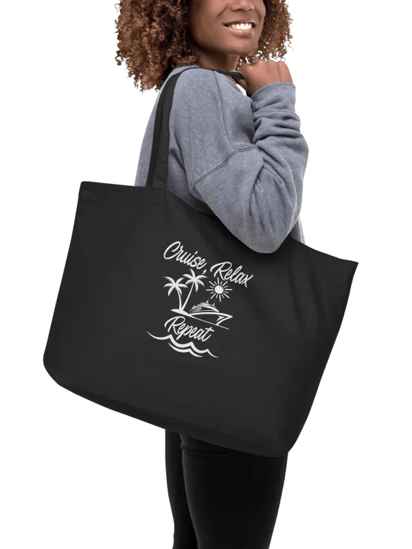 Cruise, Relax, Repeat Tote Bag product image (1)