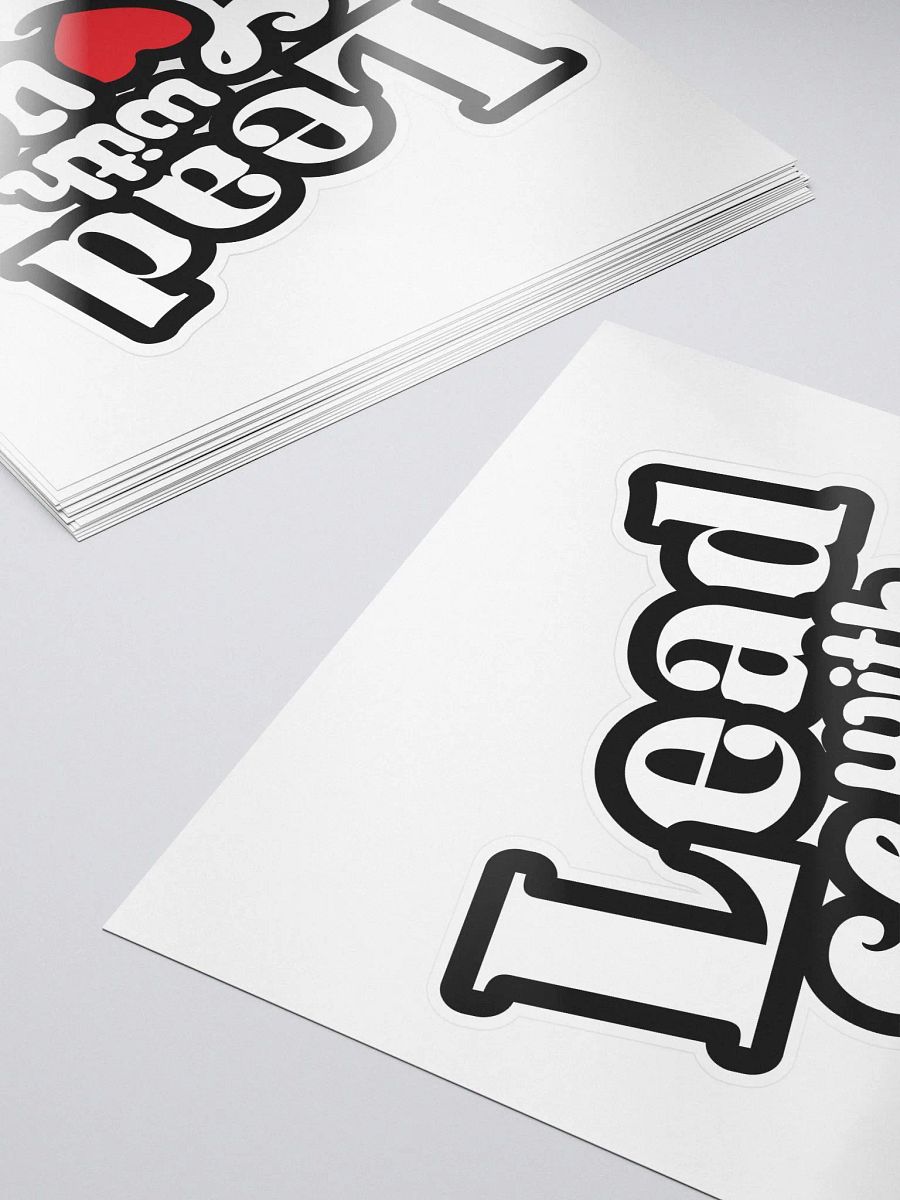 Lead With Love Sticker: Love product image (5)