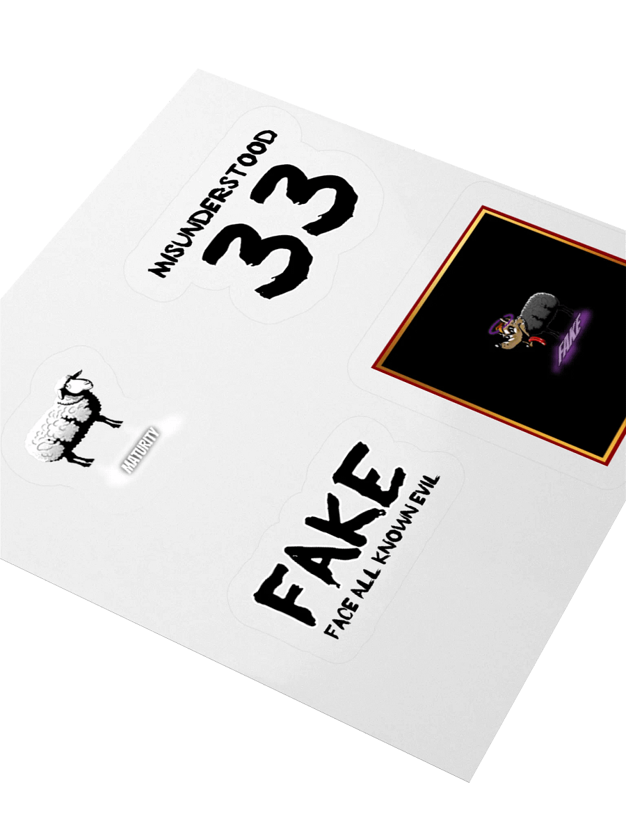 MisUnderStood Sticker Pack product image (9)