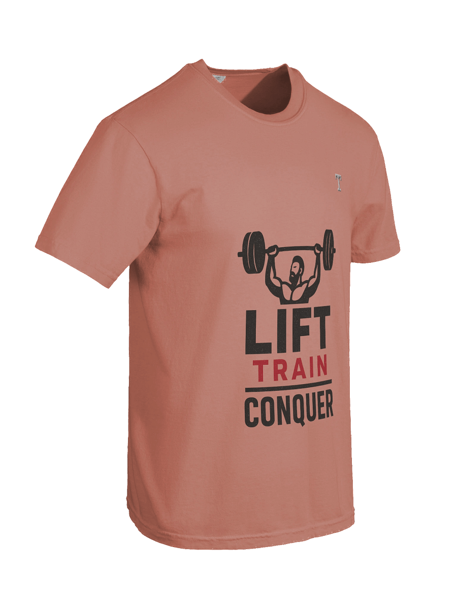 Iron Will: Lift Train Conquer T-shirt product image (78)