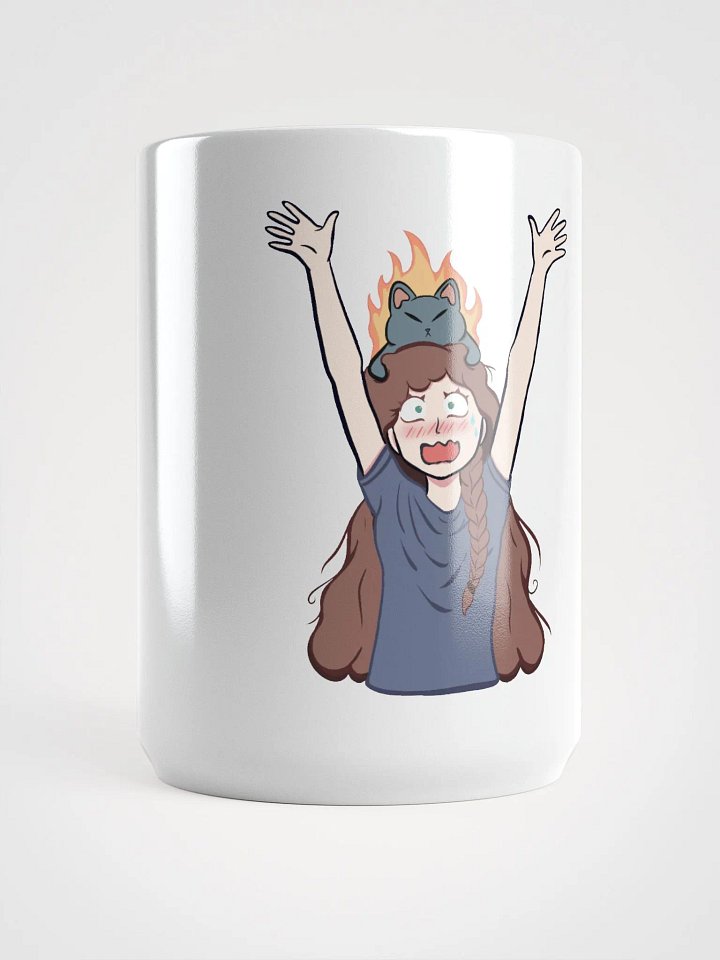 I have to go! My Cat is on Fire Mug product image (3)