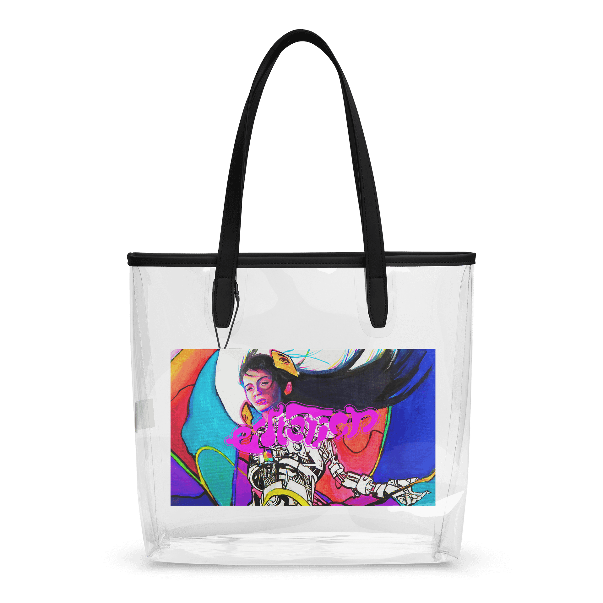 OVERSATURATION - Clear Tote Bag product image (2)