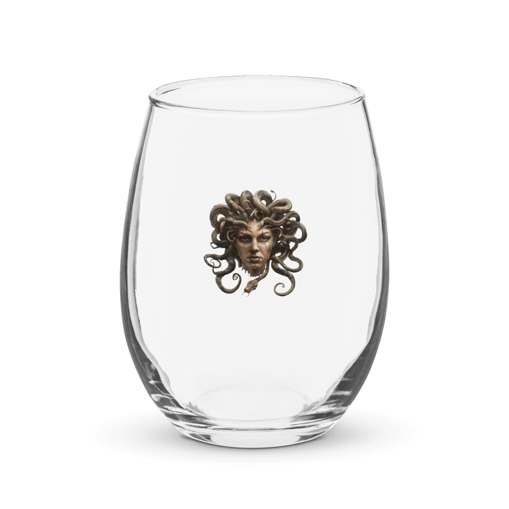 Medusa - The Gorgon - Stemless Water / Wine Glass product image (1)