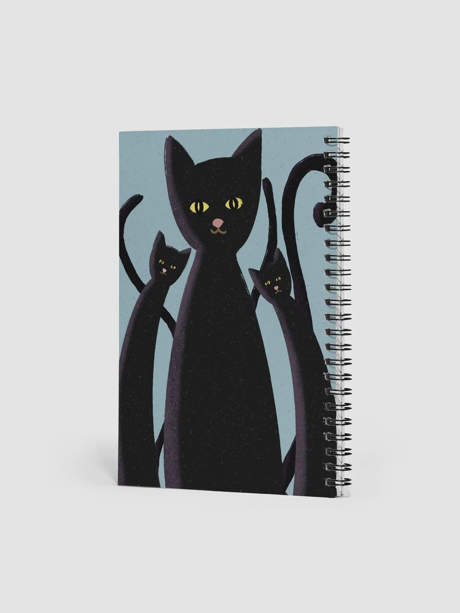 cat gang notebook — slate product image (2)