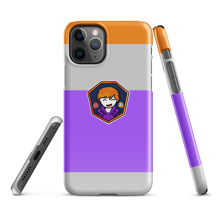 mythcafe coloured sub badge logo Snap Case for iPhone® product image (2)