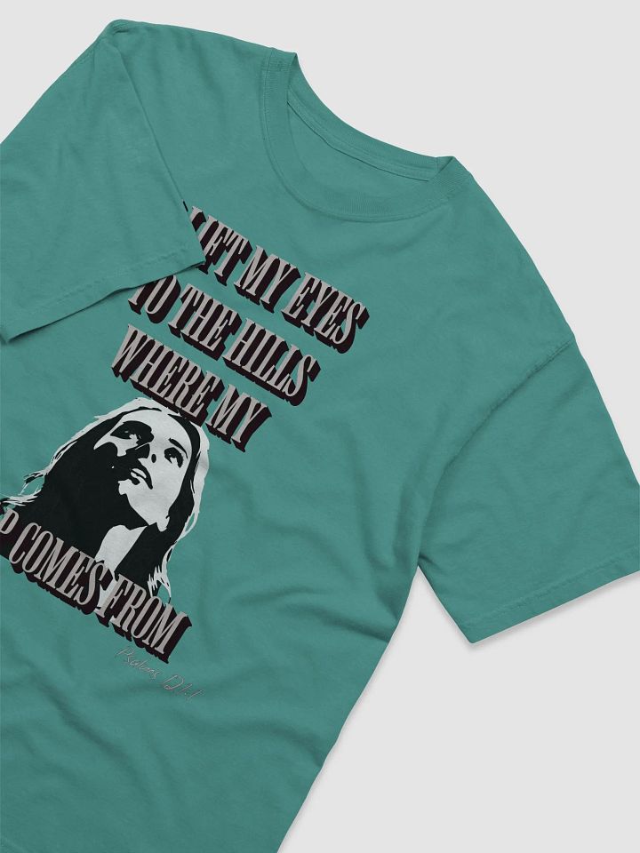 Psalms 121:1 heavyweight tshirt product image (12)