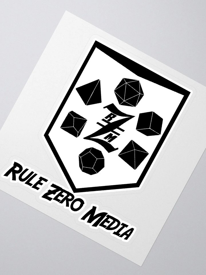 Rule Zero Media Sticker product image (1)