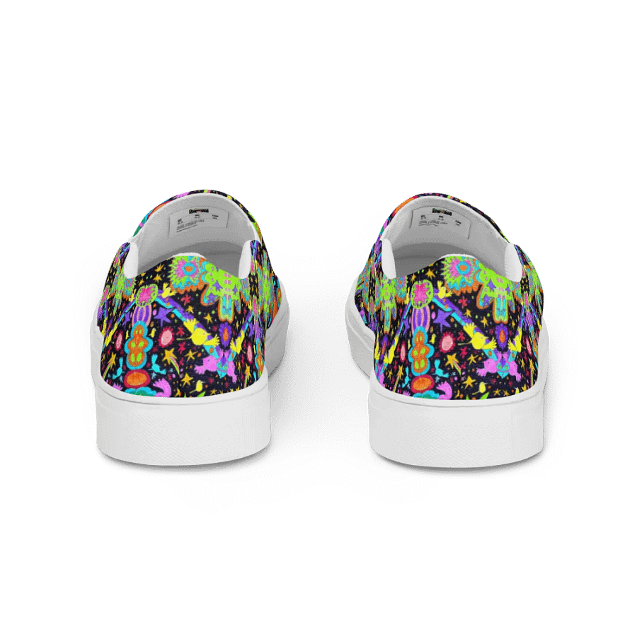 Cosmic Psychedelic Harmony Slip-Ons product image (5)