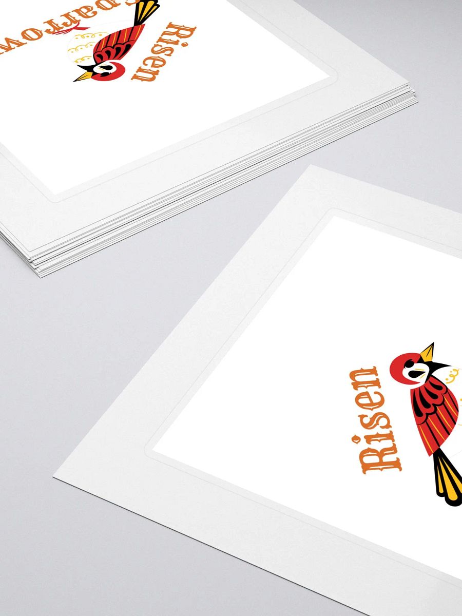 Risen Sparrow Bird Sticker product image (4)