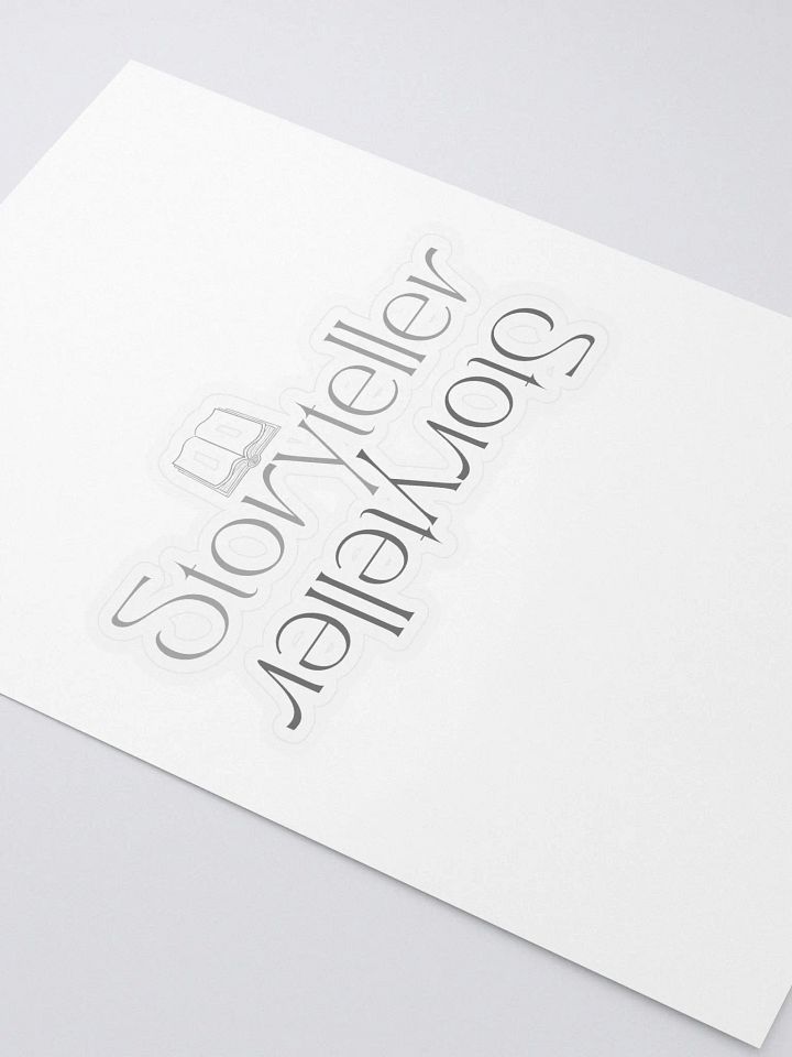 Storyteller Reflection Sticker product image (2)