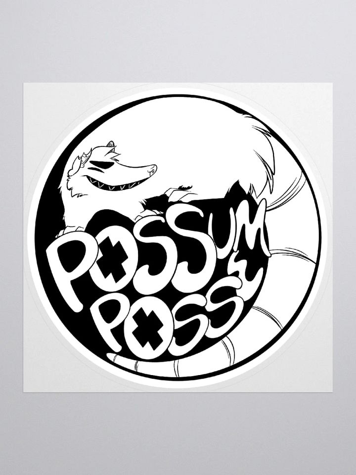 Possum Posse Sticker WHT product image (2)