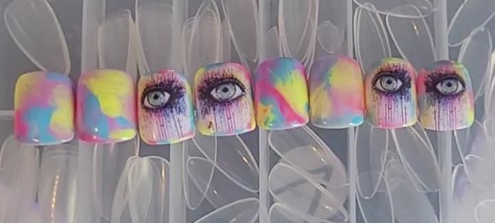 Eyelashes Nail Set product image (1)