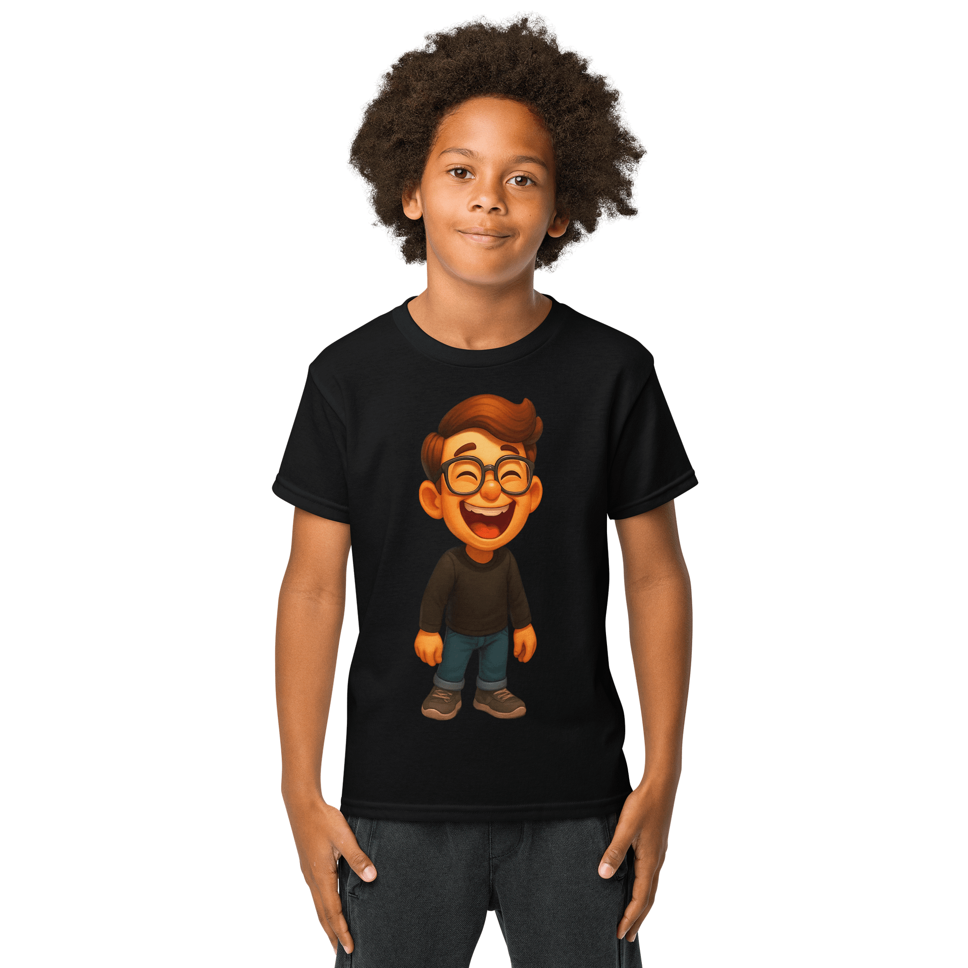 Amin's Big Laugh – Youth Sports Tee | Stars of Deen product image (2)