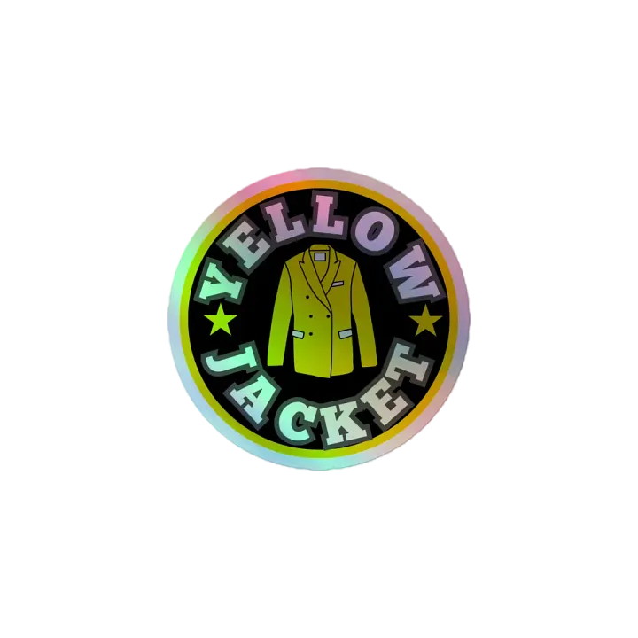 Sticker - YellowJacket Circle (HOLOGRAPH) product image (1)