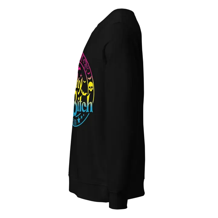 Spooky Bitch Era Pan Flag Organic Sweatshirt product image (2)