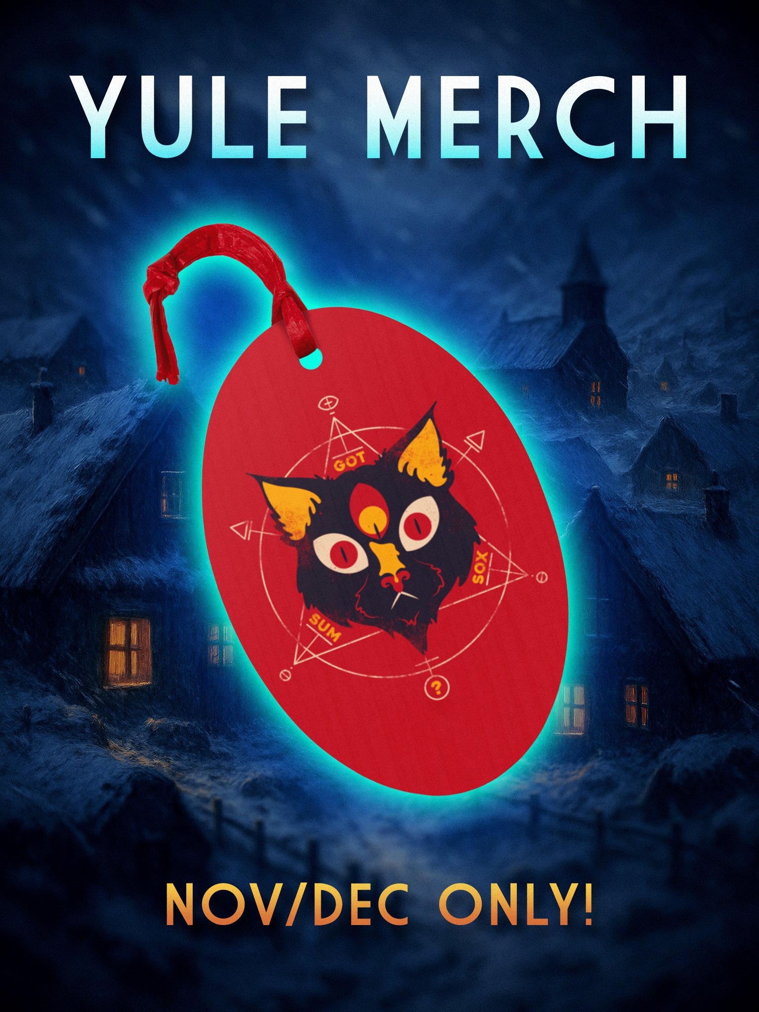 Jólakötturinn 2025 X-mas Tree ornament product image (1)