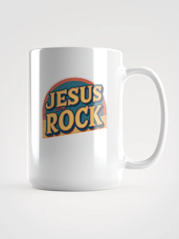 Vintage Jesus is My Rock Mug product image (1)