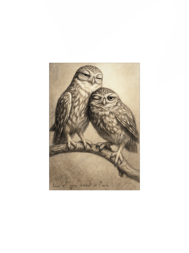 Owl You Need is Love Poster product image (1)