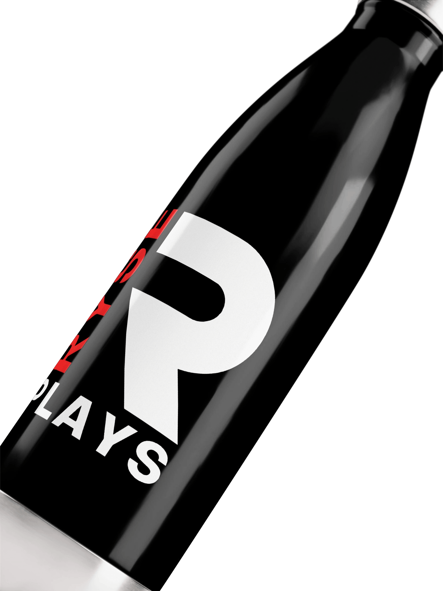 Ryse Plays Stainless Steel Vacuum Flask – Silver & Black Edition product image (5)