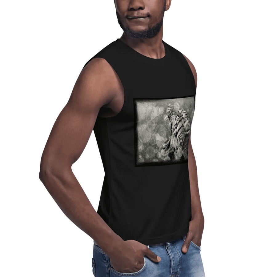 Nashīnasu - Roaring Tiger Drawing Muscle Tank product image (8)