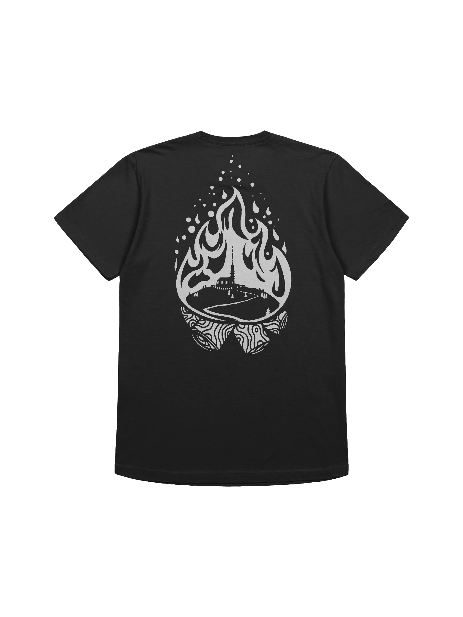 FIRESIDE T-Shirt (Black) product image (4)