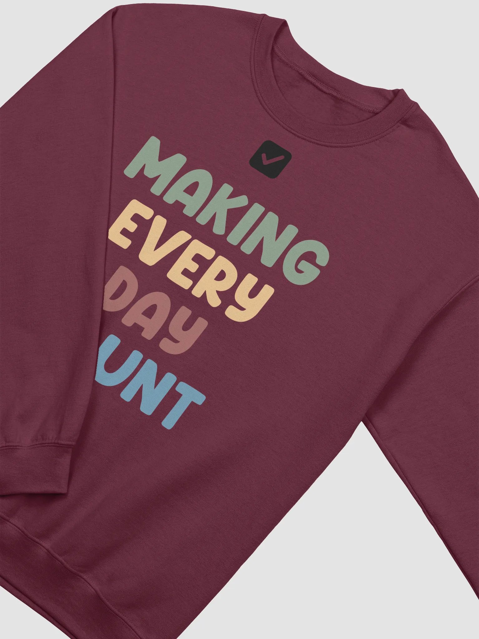 GOALS SQUAD Premium Crewneck Sweatshirt product image (3)
