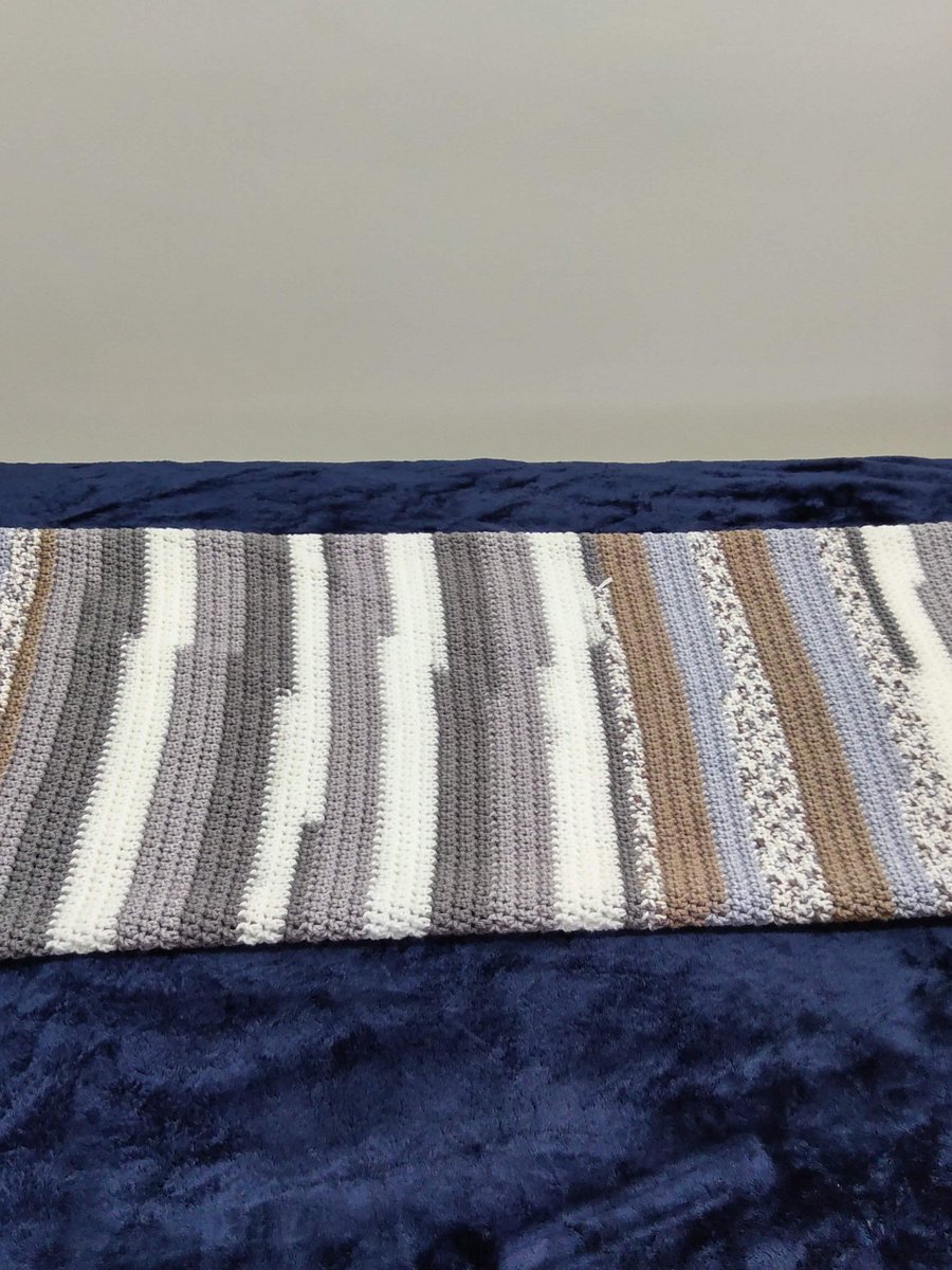 Easy cocoon blanket pdf pattern product image (3)