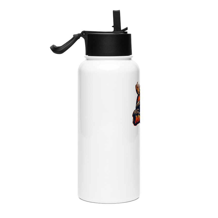 MooseFit Logo Water Bottle With Straw product image (4)