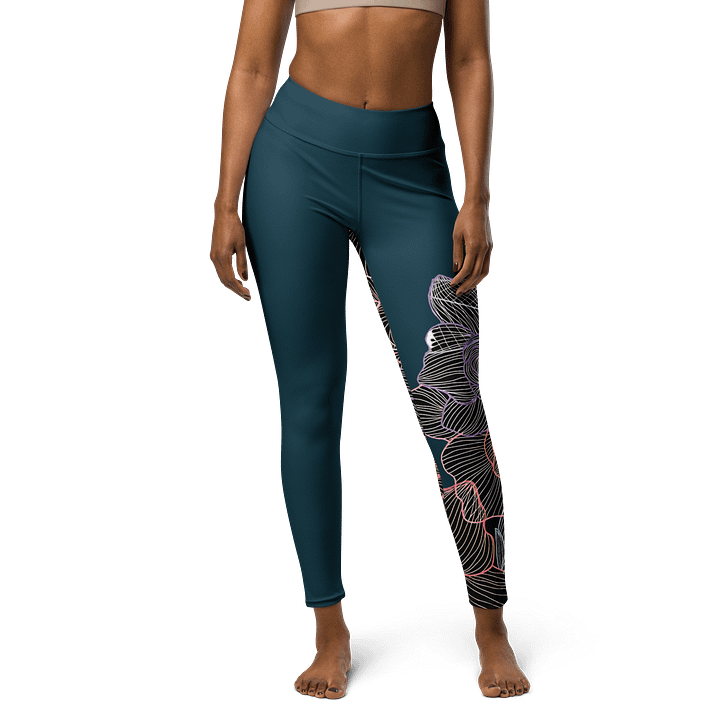 DTAC Floral Harmony Yoga Leggings product image (1)
